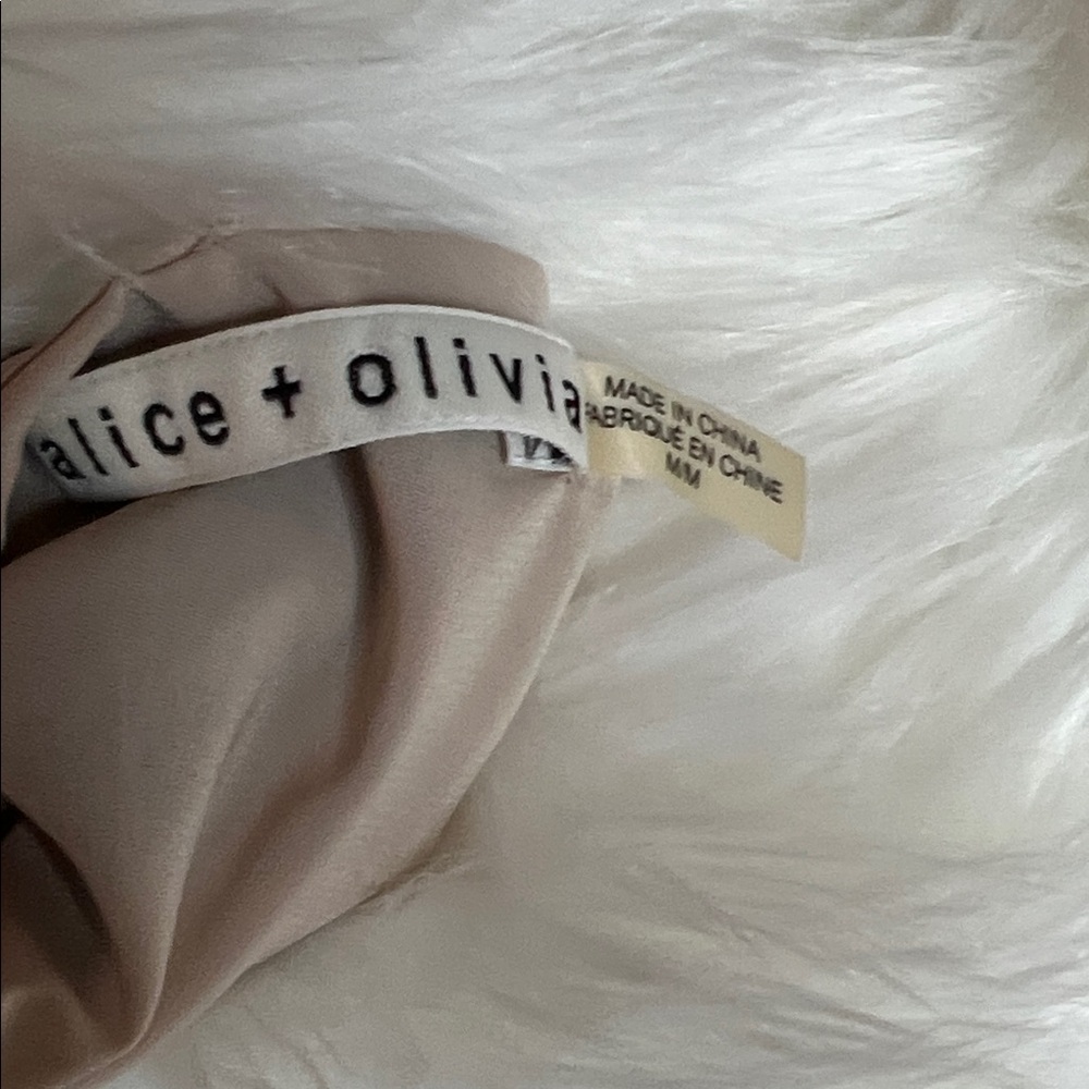 Alice + Olivia Black Floral Lace Camisole - Picture 3 of 4